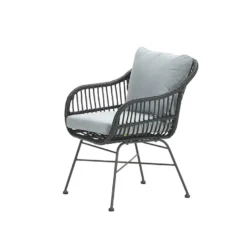 Garden Impressions Lucas Dining Tuinstoel - Zwart -BBQ En Tuin Verkoop 1000087059 0104