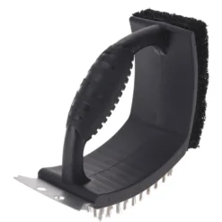 Merkloos Trendoz BBQ-barbecue Schoonmaakborstel - 3-in-1 - Zwart