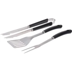 Merkloos Trendoz Barbecue Set - 3-delig - Spatel-vork-tang - RVS