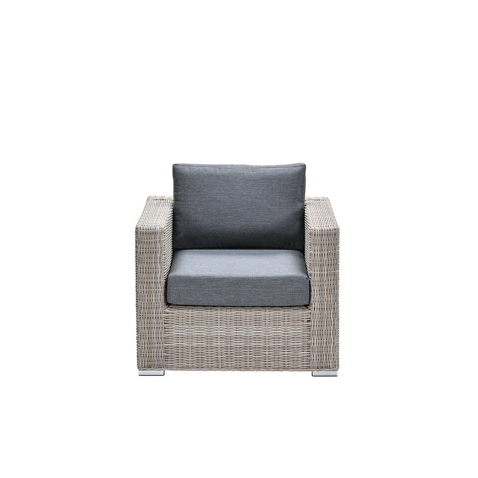 Garden Impressions Tennessee Loungestoel Vintage Willow -texfiber 4 Garden Impressions Tennessee Loungestoel Vintage Willow -texfiber - Image 4