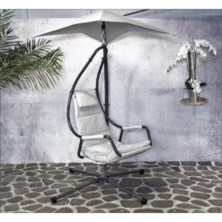 SenS-Line - Nico Hanging Tuintoel - Grijs -BBQ En Tuin Verkoop 1000087203 0102