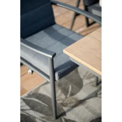 Garden Impressions Jerone Tuinstoel Verstelbaar - Donker Grijs -BBQ En Tuin Verkoop 1000088270 0103