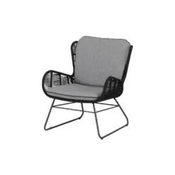 Exotan Loungestoel Outdoor Grace - Touw - Antraciet - Set Van 2 -BBQ En Tuin Verkoop 1000089221 0103
