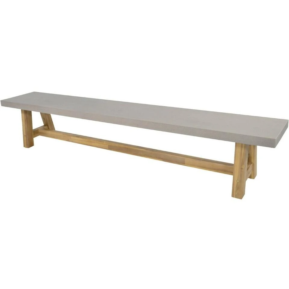 Judy Tuinbank 250cm - Hout - Grijs 1 Judy Tuinbank 250cm - Hout - Grijs