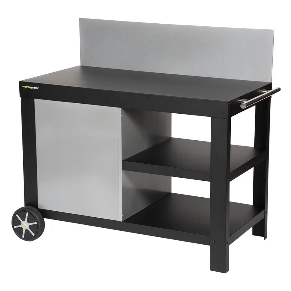 Cook'in Garden Trolleys NOVA - Zwart - Staal 2 Cook'in Garden Trolleys NOVA - Zwart - Staal - Image 2