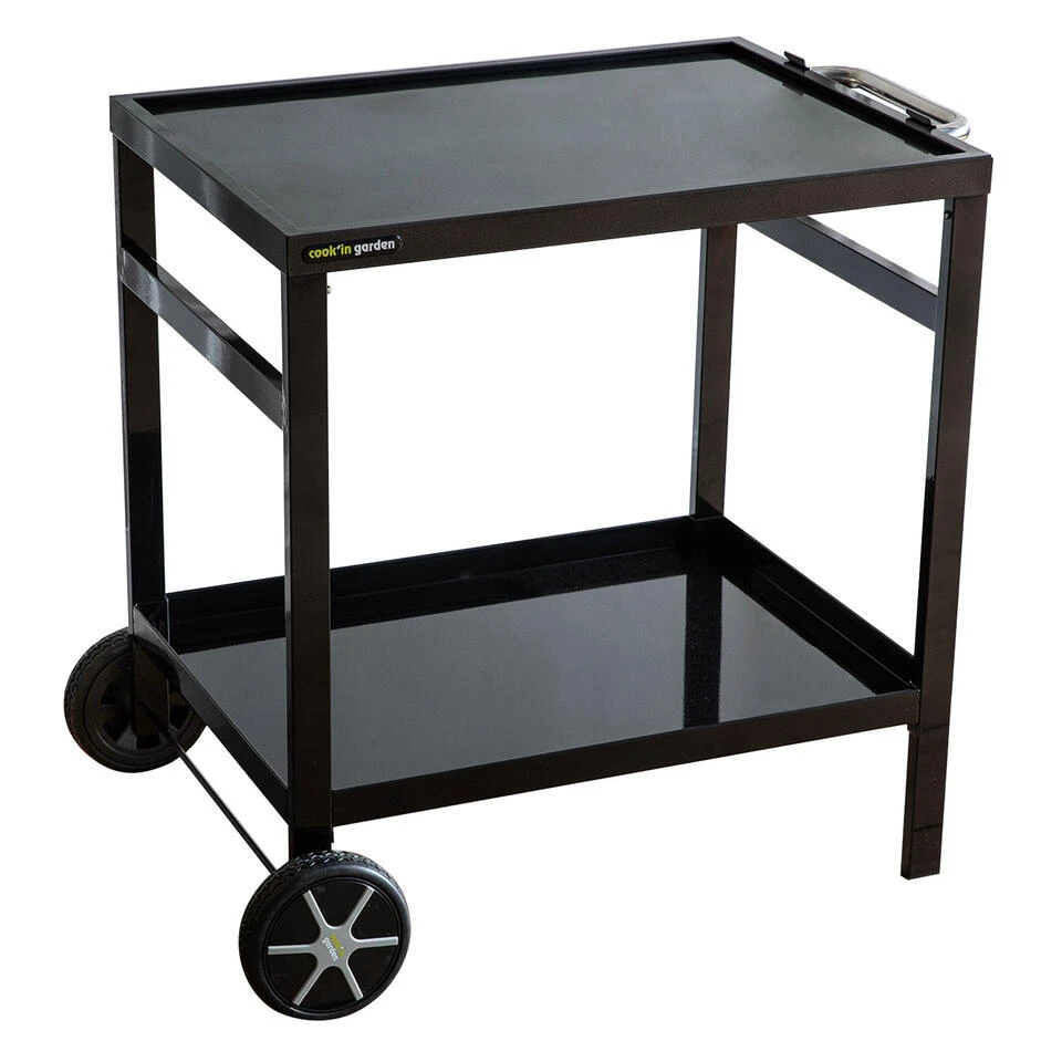 Cook'in Garden Trolleys COBAN - Zwart - Staal 1 Cook'in Garden Trolleys COBAN - Zwart - Staal