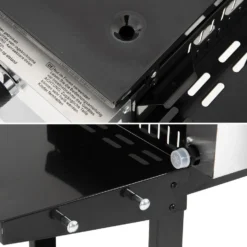 Happy Garden S MÉRIDA - Zwart - Staal 7 Happy Garden S MÉRIDA - Zwart - Staal -BBQ En Tuin Verkoop 1000092261 0103