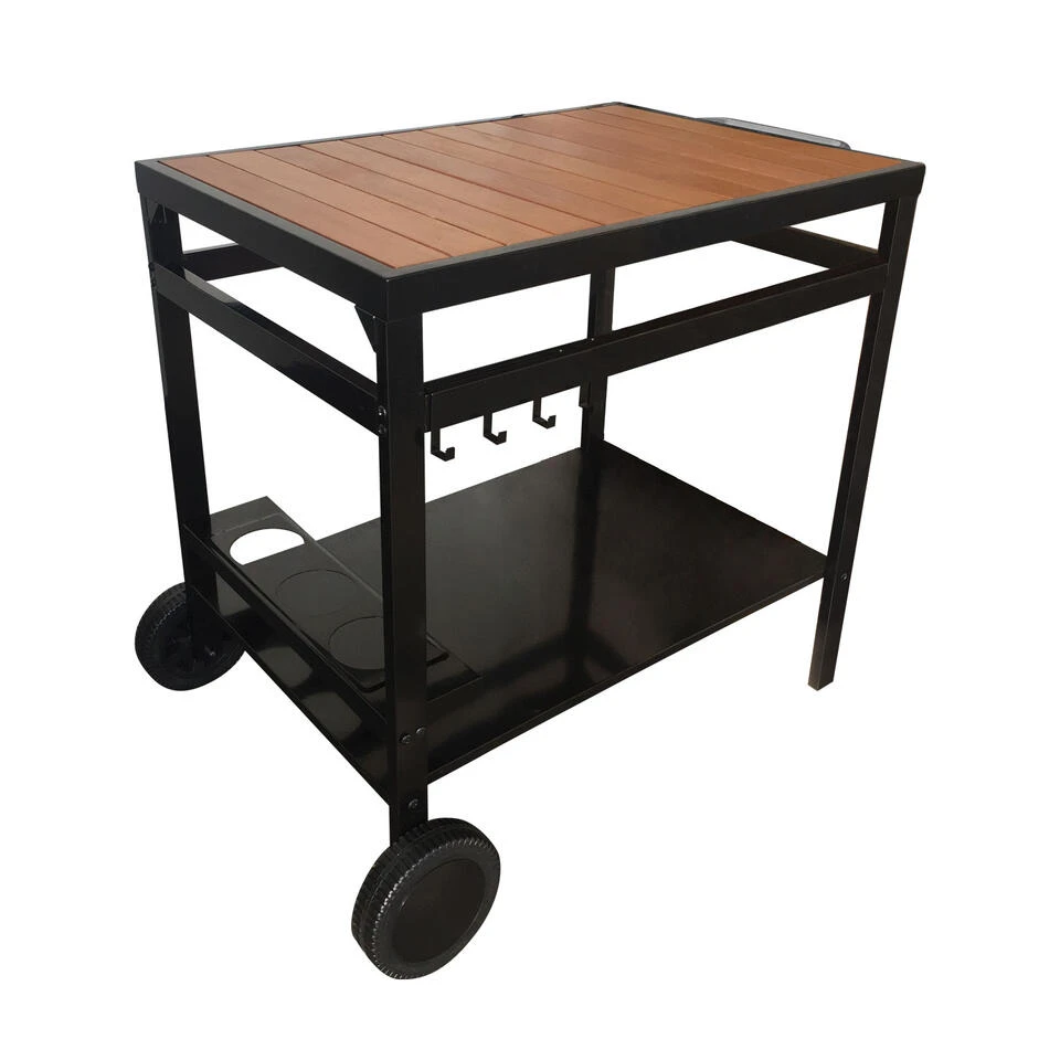 Happy Garden Trolleys AVEIRO - Zwart - Staal 1 Happy Garden Trolleys AVEIRO - Zwart - Staal