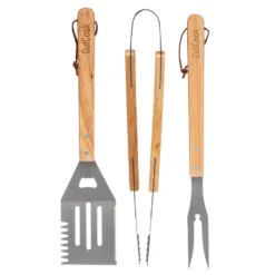 Neka Barbecue Set - 3-delig - Spatel-vork-tang - RVS