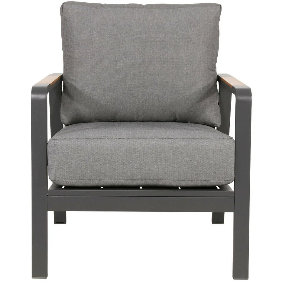 Loungestoel Mai Tai - Stof - Grijs 2 Loungestoel Mai Tai - Stof - Grijs - Image 2