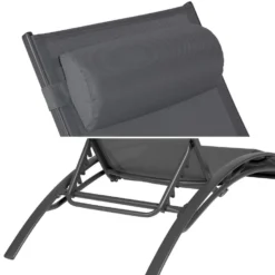 Happy Garden Zonnebedden GALAPAGOS - Grijs - Aluminium -BBQ En Tuin Verkoop 1000094866 0103