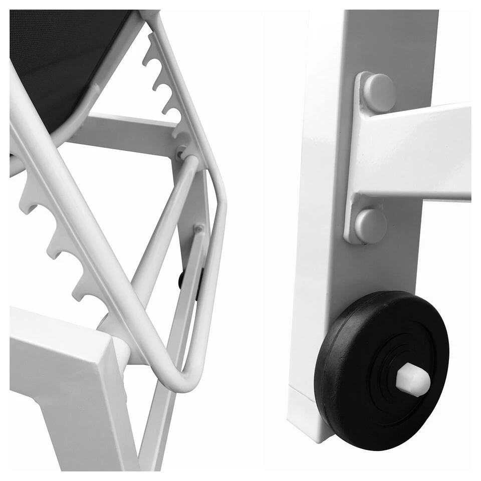 Happy Garden Zonnebedden BARBADOS - Grijs - Aluminium 3 Happy Garden Zonnebedden BARBADOS - Grijs - Aluminium - Image 3