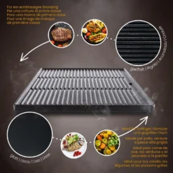 CLP Gietijzeren Grillplaat 45,5x35cm -BBQ En Tuin Verkoop 1000095593 0103