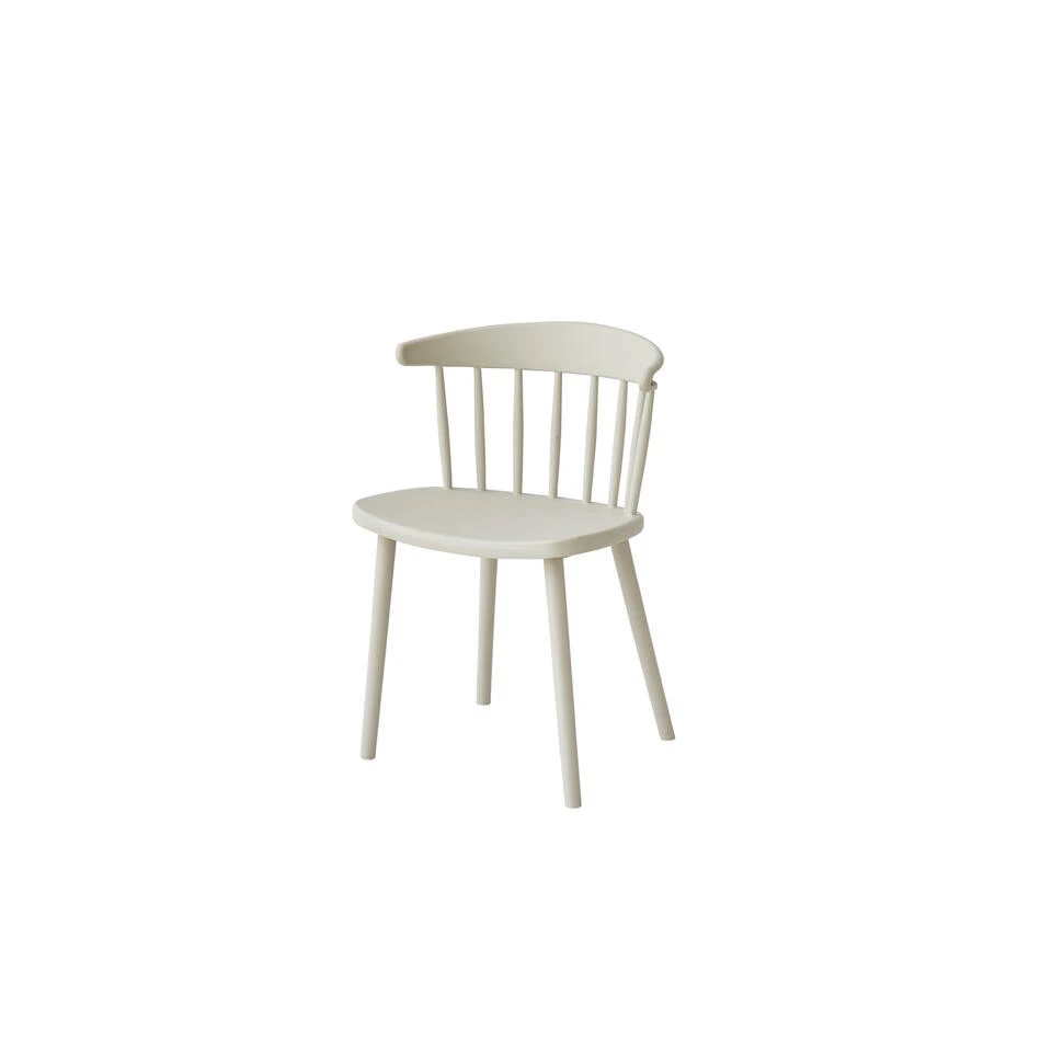 Giga Meubel Tuinstoelen Stapelbaar - Taupe - Kunststof - Set Van 2 1 Giga Meubel Tuinstoelen Stapelbaar - Taupe - Kunststof - Set Van 2