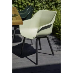 Hartman Sophie Element Dining Armstoel - French Green - 2 St. -BBQ En Tuin Verkoop 1000096416 0103