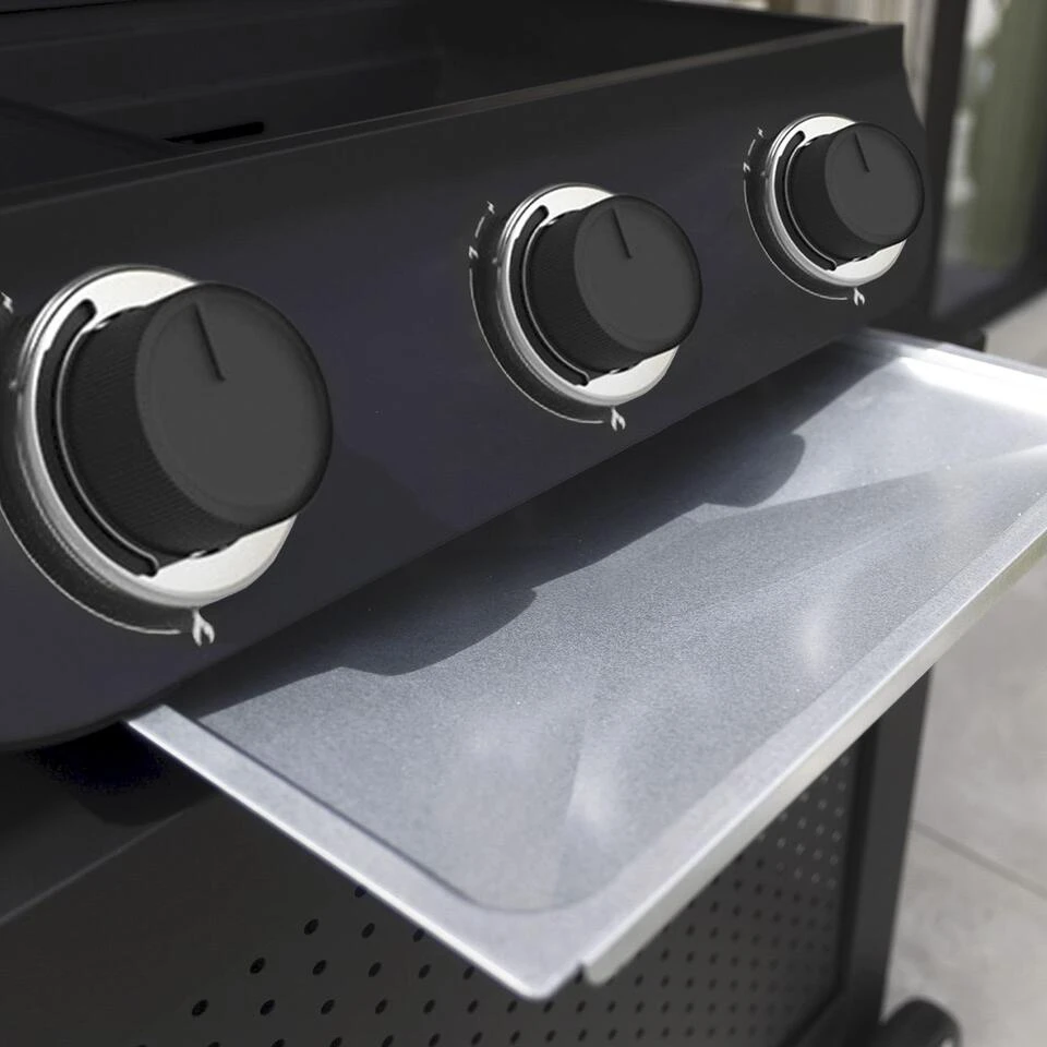 Cook'in Garden Grills FLAVO 60 - Zwart - Staal 4 Cook'in Garden Grills FLAVO 60 - Zwart - Staal - Image 4