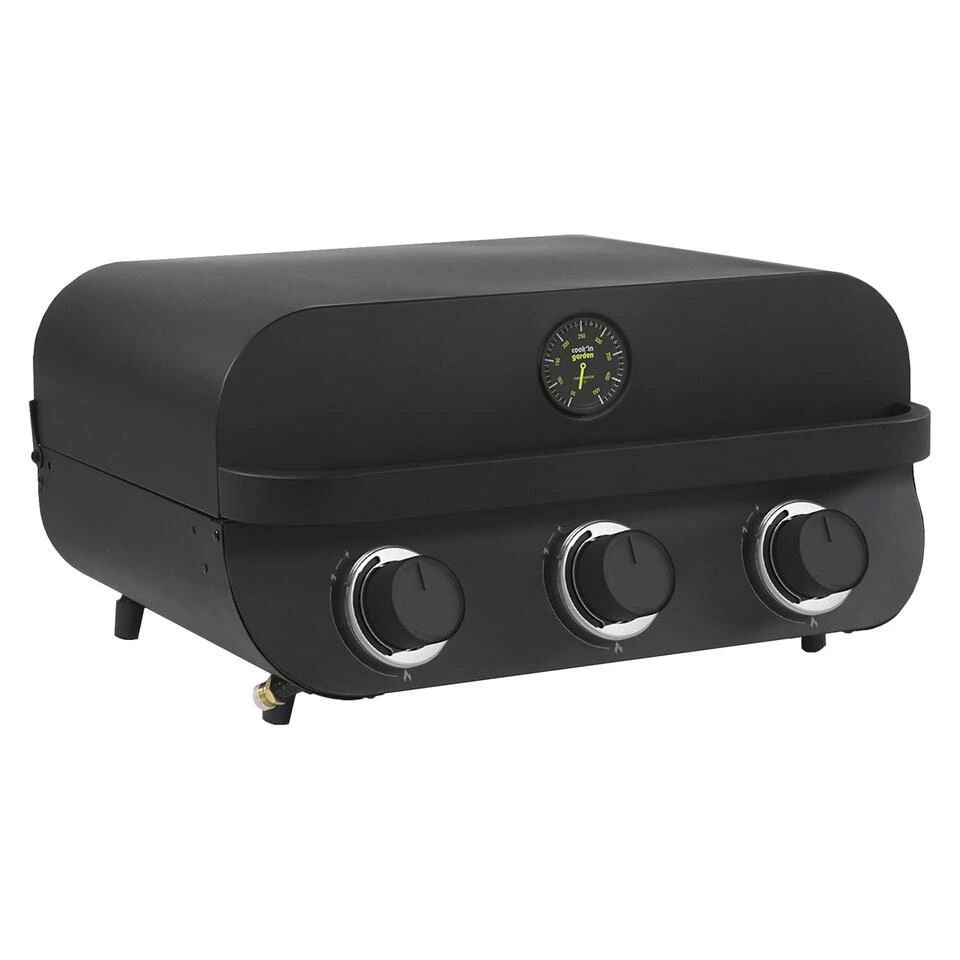 Cook'in Garden Grills FLAVO 60 - Zwart - Staal 1 Cook'in Garden Grills FLAVO 60 - Zwart - Staal