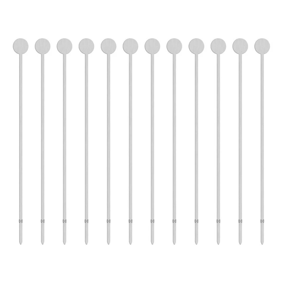 Elite Vaggan BBQ/barbecue Spiesen/vlees Groente Pennen - 4x - Rvs - 37 Cm 1 Elite Vaggan BBQ/barbecue Spiesen/vlees Groente Pennen - 4x - Rvs - 37 Cm