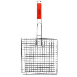 Elite BBQ Rooster - Klem Grill - Metaal/hout - 22 X 46 X 1 Cm