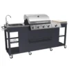 Happy Garden Grills TEXAS - Zwart - Staal
