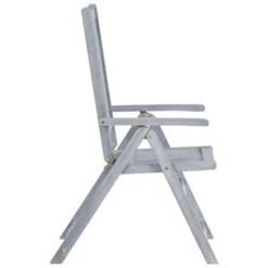 VidaXL Tuinstoelen 2 St Verstelbaar Massief Acaciahout Grijs -BBQ En Tuin Verkoop 11cf5b8e08bf40129d41cb79c7aec89f