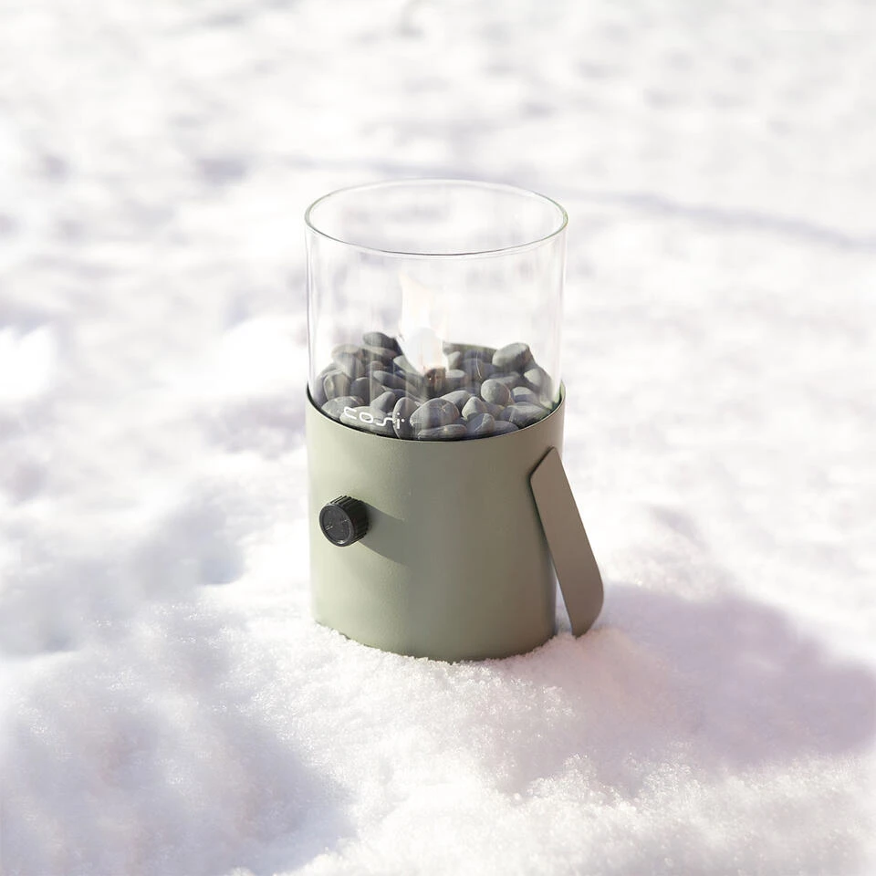 Cosi Fires - Cosiscoop Original - Gaslantaarn - Olijf 4 Cosi Fires - Cosiscoop Original - Gaslantaarn - Olijf - Image 4