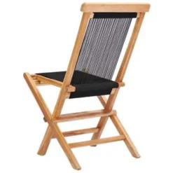 VidaXL Tuinstoelen Inklapbaar 2 St Massief Teakhout En Touw 7 VidaXL Tuinstoelen Inklapbaar 2 St Massief Teakhout En Touw -BBQ En Tuin Verkoop 1274961407 0103