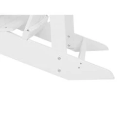 Beliani Tuinstoel ADIRONDACK - Wit Kunsthout -BBQ En Tuin Verkoop 12fd1e29ad804bf5b7c89802fc88e1b2
