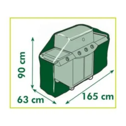 Merkloos Barbecuehoes - Hoes Voor Gas Bbq - 165 X 63 X 90 Cm -BBQ En Tuin Verkoop 1347875894 0102