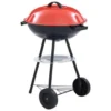 VidaXL Kogelbarbecue Houtskool Met Wieltjes XXL 44 Cm