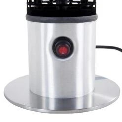 Beliani Terrasverwarmer VEZUVIO - Zwart Aluminium -BBQ En Tuin Verkoop 1645121544 0103