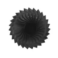 Beliani Vuurkorf Voor Hout KEDIRI - Zwart Staal -BBQ En Tuin Verkoop 1657740093 0103