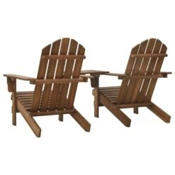 VidaXL Tuinstoelen Adirondack Met Tafeltje Massief Vurenhout Bruin 6 VidaXL Tuinstoelen Adirondack Met Tafeltje Massief Vurenhout Bruin -BBQ En Tuin Verkoop 16e5af812cf54616b453b4fb0a9a7174