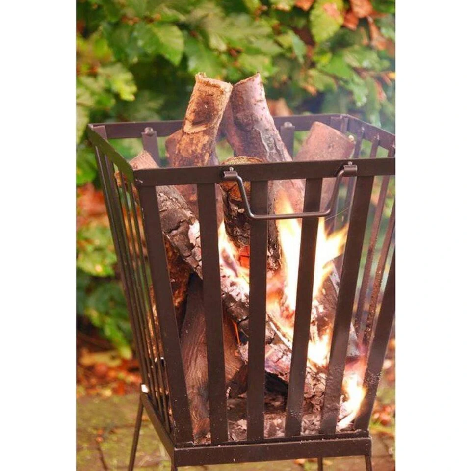 Esschert Design Vuurkorf Vierkant 3 Esschert Design Vuurkorf Vierkant - Image 3