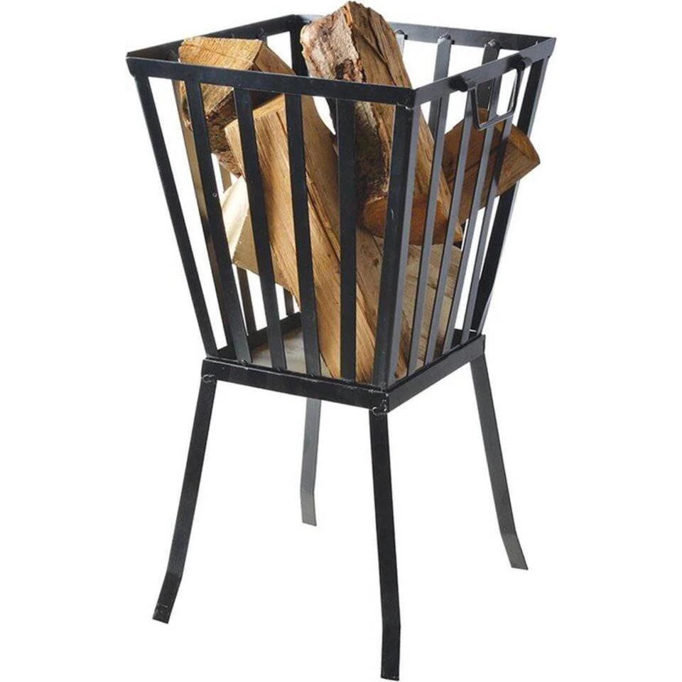 Esschert Design Vuurkorf Vierkant 1 Esschert Design Vuurkorf Vierkant