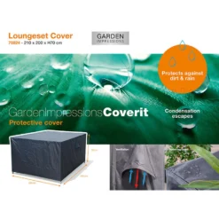 Garden Impressions Loungesethoes 210x200xH70 Cm