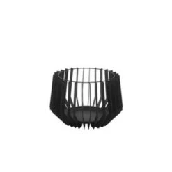 Beliani Vuurkorf Voor Hout UBINAS - Zwart Staal -BBQ En Tuin Verkoop 1847091119 0102