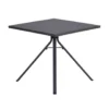 Garden Impressions Rimini Tuintafel 80x80 Cm Donker Grijs