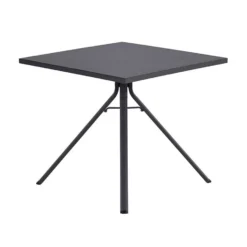 Garden Impressions Rimini Tuintafel 80x80 Cm Donker Grijs