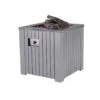 Garden Impressions Cozy Living Gas Vuurtafel Faro 60x60cm- Grey