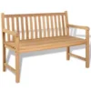 VidaXL Tuinbank 120 Cm Teakhout
