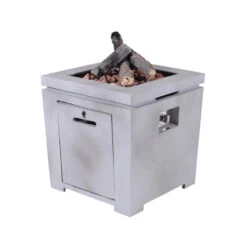 Garden Impressions Cozy Living Gas Vuurtafel Lisboa 60x60 Grijs