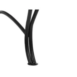 Beliani Vuurkorf Voor Hout EREBUS - Zwart Staal -BBQ En Tuin Verkoop 1900830251 0102