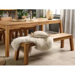 Beliani Eettafel LIVORNO - Lichte Houtkleur Acaciahout -BBQ En Tuin Verkoop 21b58dac28b04cfba4726ca98ca94981