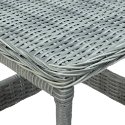 VidaXL Tuintafel 45x45x46,5 Cm Poly Rattan Lichtgrijs -BBQ En Tuin Verkoop 276dad1a45bd49c29858f990001a1be2