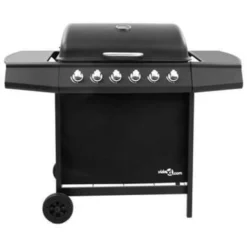 VidaXL Gasbarbecue Met 6 Branders Zwart 7 VidaXL Gasbarbecue Met 6 Branders Zwart -BBQ En Tuin Verkoop 28a4b5bdc6be40438bfdaf7f8c59e03c