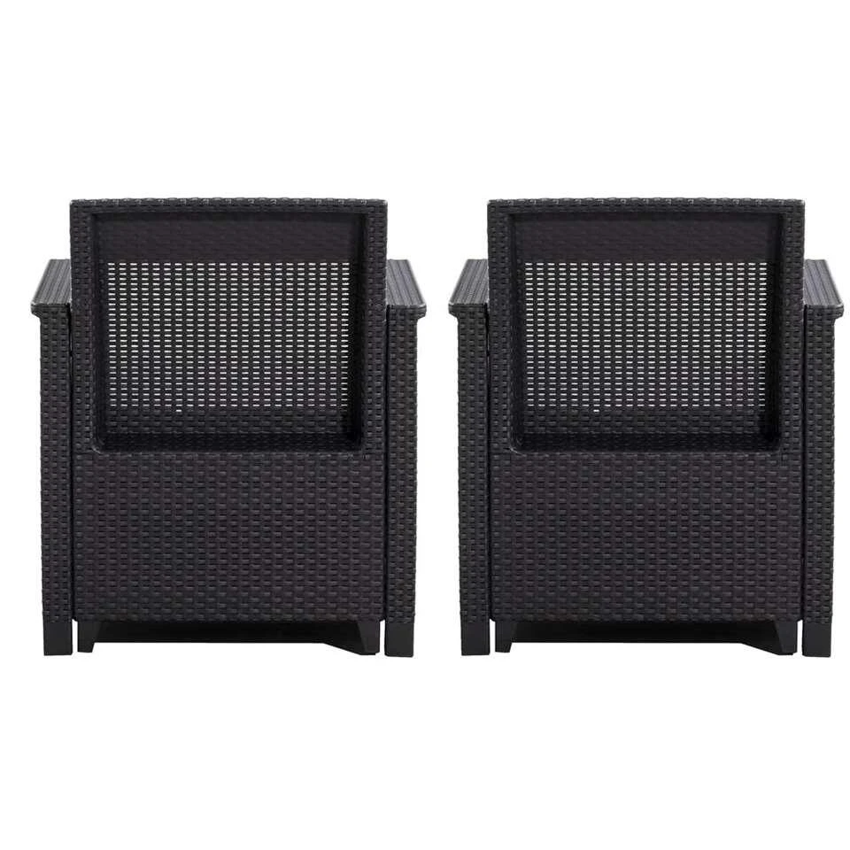 Keter Loungefauteuils Emma (2 Stuks) - Grijs 3 Keter Loungefauteuils Emma (2 Stuks) - Grijs - Image 3