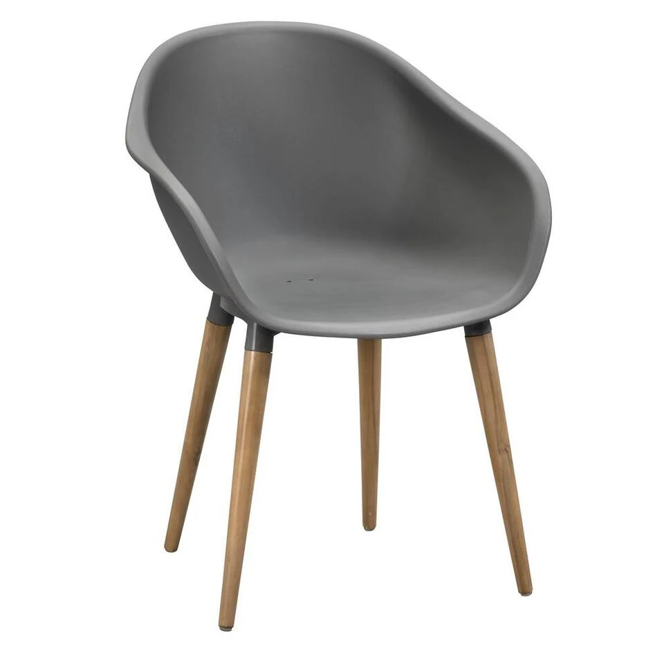 Le Sud Kuipstoel Bretagne - Antraciet - 81x59x55 Cm 1 Le Sud Kuipstoel Bretagne - Antraciet - 81x59x55 Cm