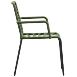 Le Sud Stapelstoel Lunas - Groen -BBQ En Tuin Verkoop 50105244 8000