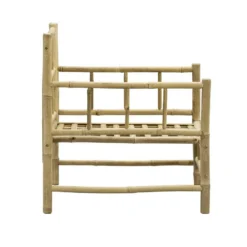 Loungestoel Tarifa Bamboe - Naturel - 82x66x75 Cm -BBQ En Tuin Verkoop 50109005 8000